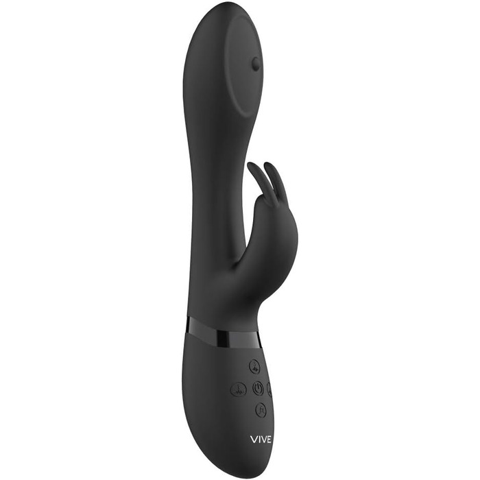 Силіконовий нагрудник MIRA Rabbit Point (Чорний)