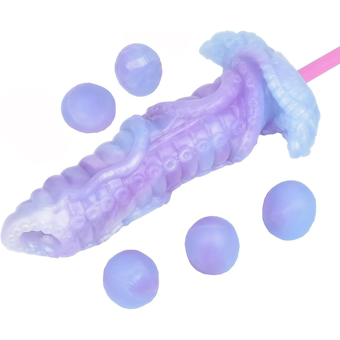 Силіконовий анальний пробка Qiyasex з кулями (5 шт.) - анальні кульки, дилататор, секс-іграшка для чоловіків та жінок