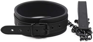 Чоловіче/Жіноче шкіряне намисто SM з регулюванням, поводок, ланцюжок, фетиш, іграшки для дорослих