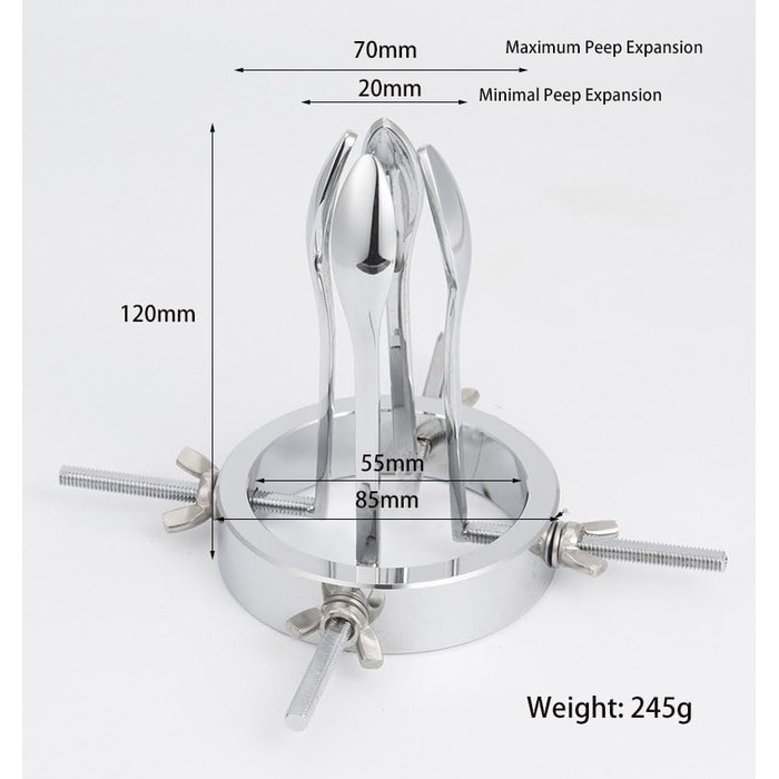 Анальний дилататор ZYDHHP з набором 6 шт. для вагінального та анального застосування (4 шт.)
