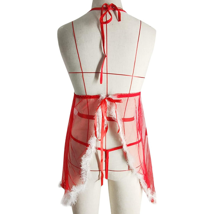 Жіноча святкова білизна: боді, піжама, нічна сорочка, боді Babydoll, святкова білизна на День Святого Валентина, Різдво. XL