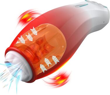 Мастурбатор для чоловіків ChicLSQ з 7 режимами вібрації та 7 режимами насосу, з м'якого TPE, автоматичний, для зручного використання