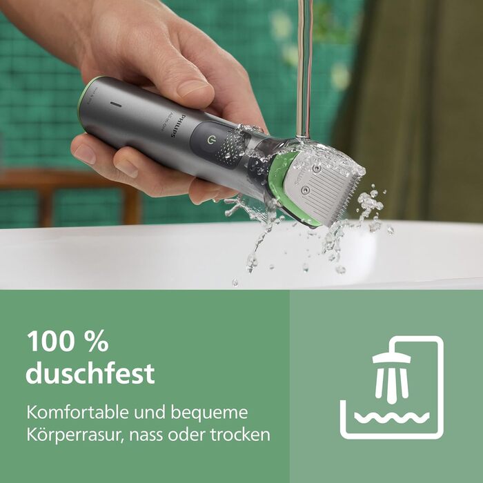 Тример Philips Multigroom 7000 MG7962/30 19-в-1 для обличчя, волосся та тіла, з самозатовчуваними лезами та 26 налаштуваннями довжини (0,5-20 мм)