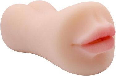 Реалістичний мундштук для мастурбації, Блоуджоб, Мастурбація, Іграшки для сексу, Подвійний канал, Pocket Pussy, 3D Еластичний анальний, Тренажер пеніса, Іграшки для мастурбації для чоловіків