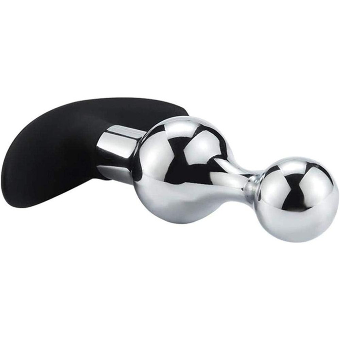 Анальний дildo з нержавіючої сталі для дорослих. Іграшки для БДСМ, анальний секс. Підходить для жінок та чоловіків.