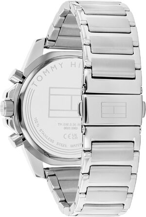 Наручний чоловічий годинник Tommy Hilfiger Quartz з багатофункціональним циферблатом (Білий)
