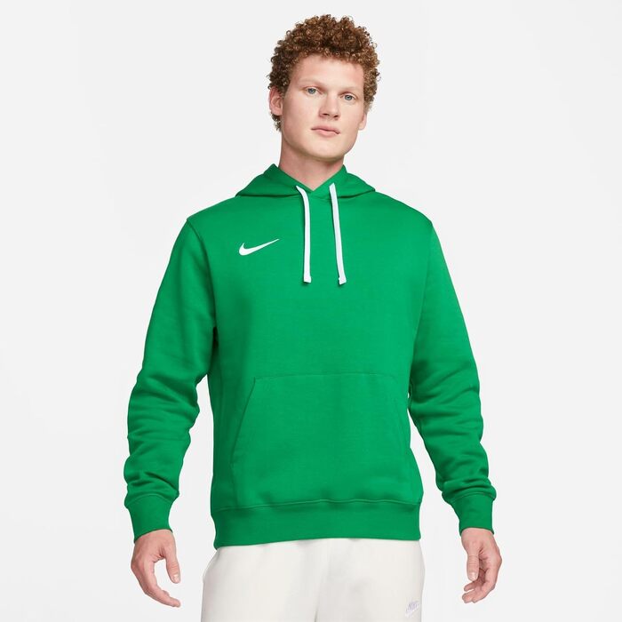 Чоловічий худі Nike Sportswear Club Fleece з капюроном, колір Pine Green/White, розмір L