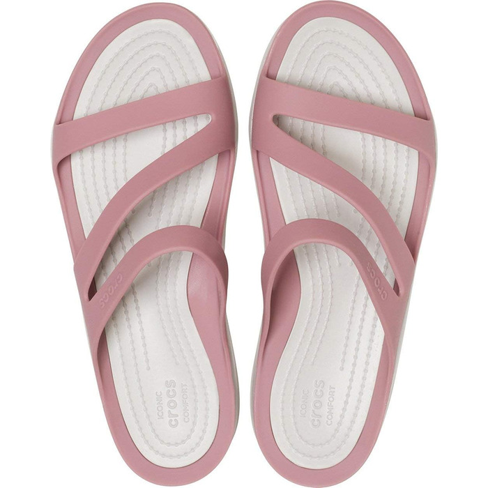 Жіночі сандалії Crocs Swiftwater Sandal W, колір Cassis Pearl White, розмір 33 EU