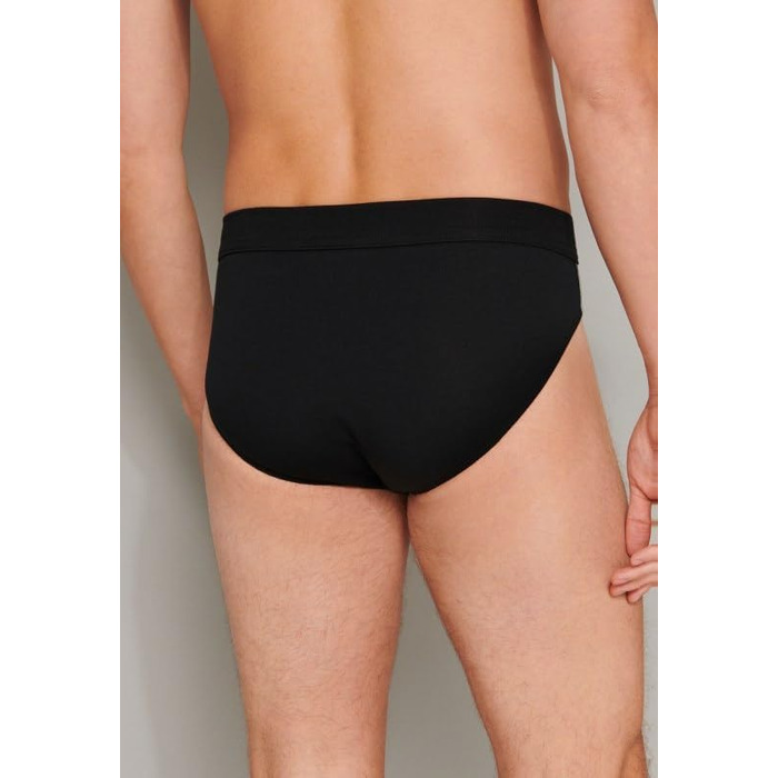 Сліпери Schiesser для чоловіків 3 шт. Softbund та смужки Bio Baumwolle, 95/5 Organic, чорний