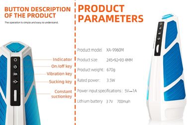 Масажер для чоловіків з 12 вібраціями та 5 режимами, стимулятор пеніса, секс-іграшка для чоловіків