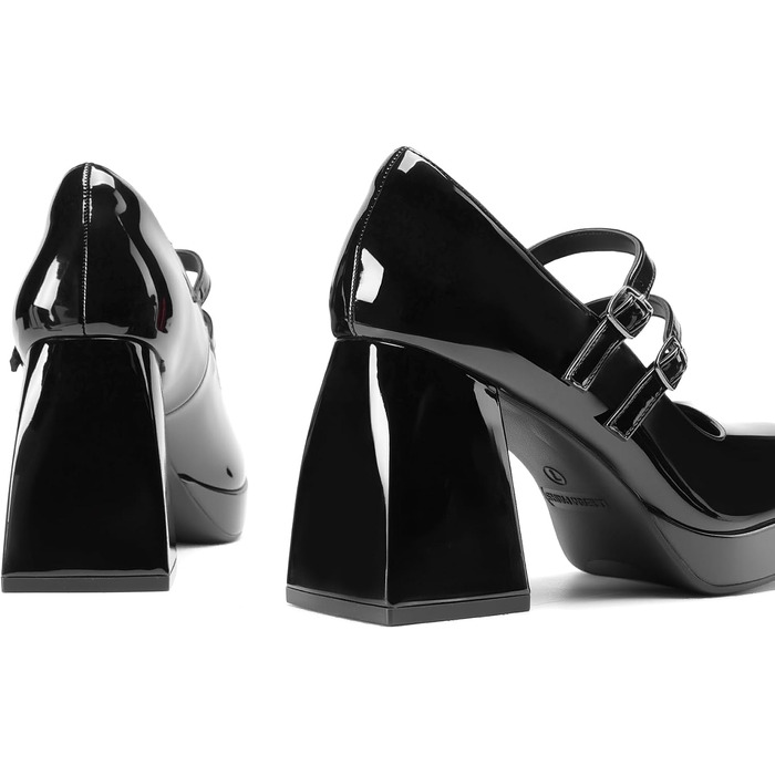 Жіночі закриті туфлі-човники Dream Pairs, чорні, розмір 36.5 EU