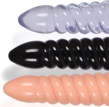 Анальний масажер Qiyasex Langer Analdildos з присоском, XXL великий, для простати, тренажер ануса, синій