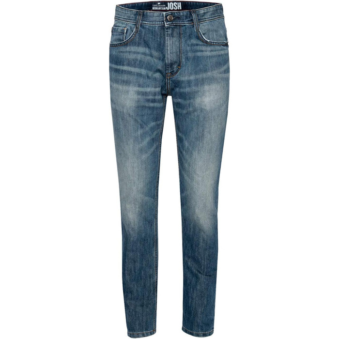 Чоловічі джинси Tom Tailor Josh Regular Slim зі стрейчем, Mid Stone Wash Denim, 34W/36L