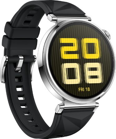 Смарт-годинник Huawei Watch GT5 41mm Black: спортивний годинник з ЕКГ, GPS, моніторингом здоров'я та Bluetooth-дзвінками, до 14 днів автономності, для iOS та Android