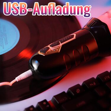 Масажер для чоловіків з 5 режимами ротації та 10 вібраційними режимами - Секс-іграшка для соло, прозора машина для штучної вагіни