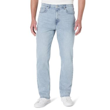 Чоловічі джинси Amazon Essentials Relaxed Fit, світло-блакитний колір (Light Ice), 35W / 34L