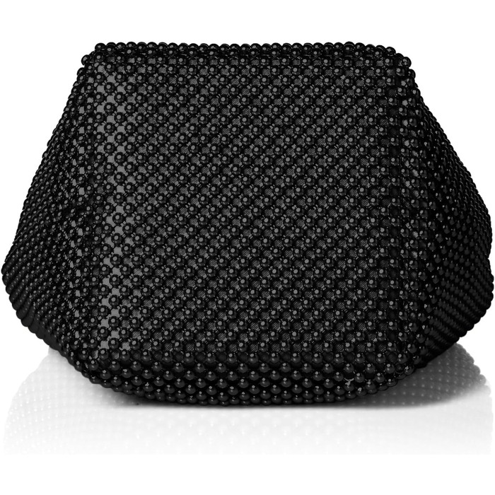 Жіночий клатч-гаманець Jessica McClintock Gwen Ball Mesh Ring Wristlet Pouch чорного кольору