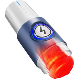 Автоматичний секс-іграшка Leten ThermoPod для чоловіків з підігрівом, функцією масажу та тримачем для телефону