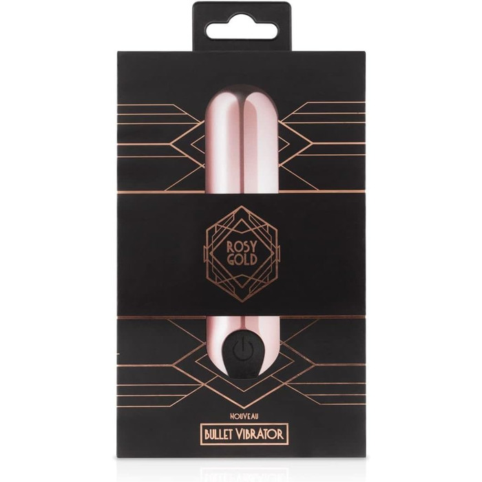 Вібратор-булет Rosy Gold Nouveau - для інтимного масажу