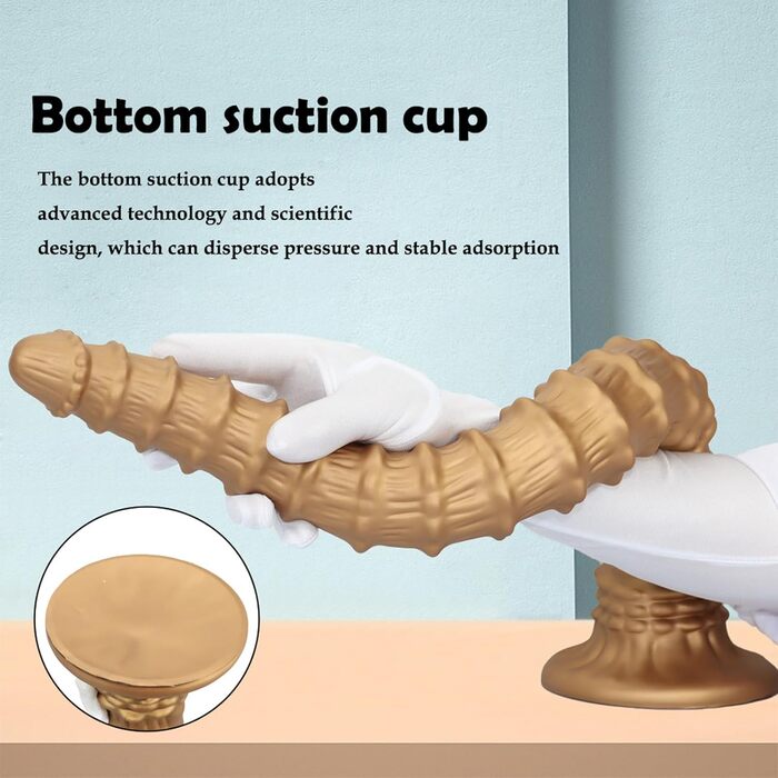 Масажер для анусу Yasexx Super Long 60 см з присоскою - стимуляція G-точки та масаж простати