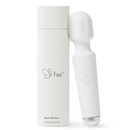 Вібратор жіночий Fae Pure Whisper White - компактний, тихий, з підзарядкою, 160 режимів вібрації