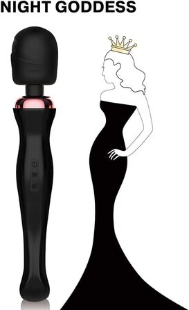 Силіконовий вібратор Xuomt для жінок: анальний, вагінальний, масажер клітора та G-spot. 20 режимів, водонепроникний, 32 см.