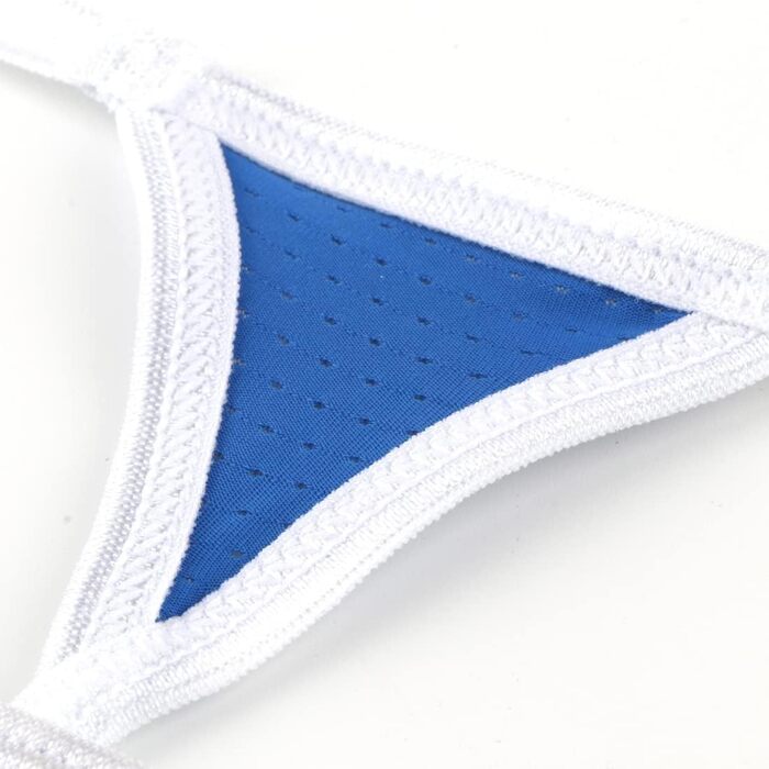 Танга чоловічі низькі з сіткою, сексуальні, з великими кишенями, м'які, східний стиль (синій, 3XL)