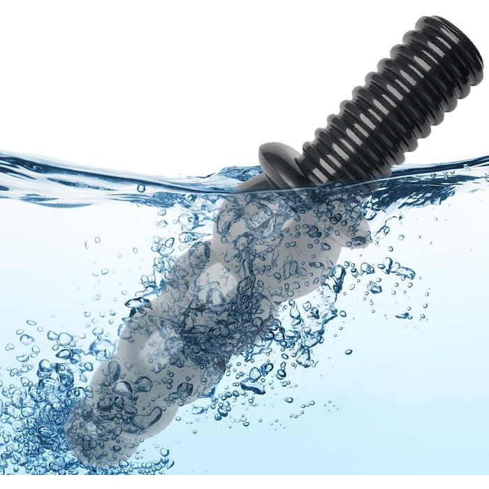 Анальний масажер Roluck Giant - гнучкий плагін з різьбою, 37.5 см, для чоловіків, жінок, пар. Масаж простати, PVC