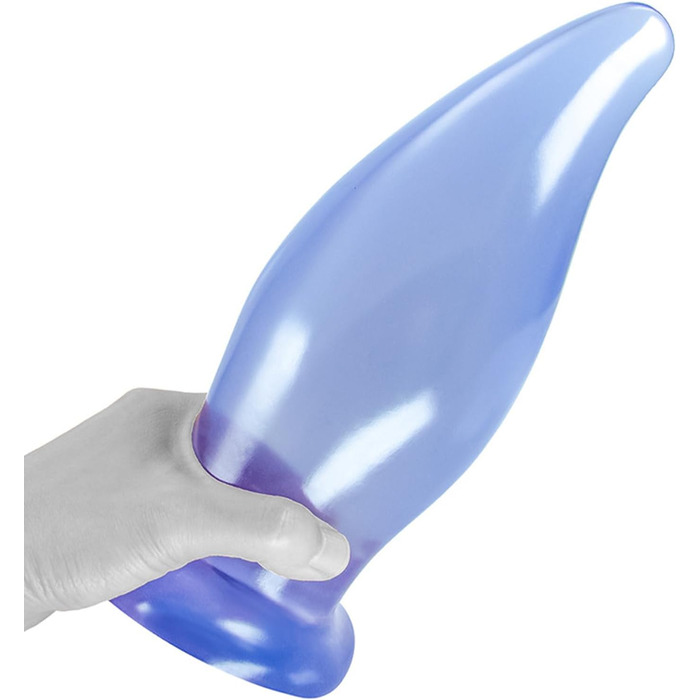 Анальний масажер Youxclian Riesen з присоском XXL, для чоловіків та жінок, блакитний