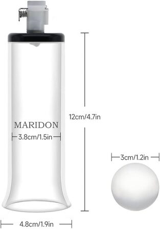 Електрична пеніс-насос Jomyu для чоловіків: збільшення, стимуляція та розтягування. 2-в-1 автоматична вакуумна помпа для стимуляції та розтягування. SM-іграшка для чоловіків