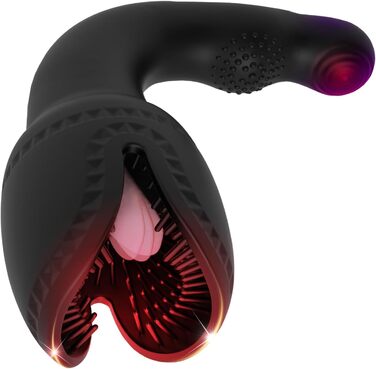 Електричний мастурбатор для чоловіків з 10 режимами вібрації, пеніс-тренажер, секс-іграшки для чоловіків, стимулятор головки, мастурбатор-кишеньковий