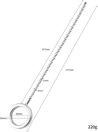 Набір металевих анальних розширювачів Amazbee: 3 шт. (анальний плагін, кільце для пениса, ланцюжок) з нержавіючої сталі, гладкий та спіральний, для чоловіків, жінок, пар, BDSM іграшки