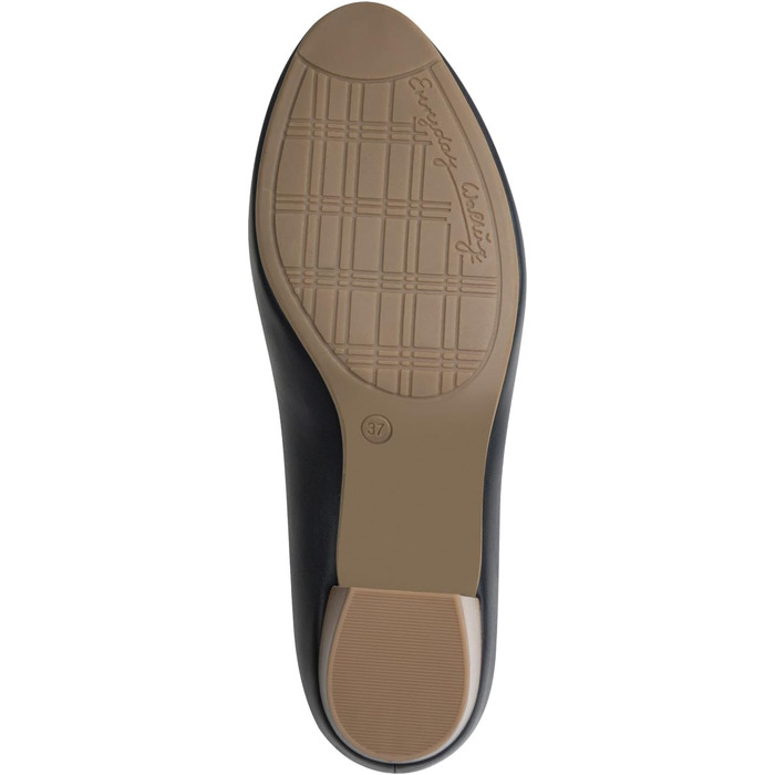 Жіночі туфлі Jana Pumps із синтетичних матеріалів, повнота H, темно-сині (40 EU)