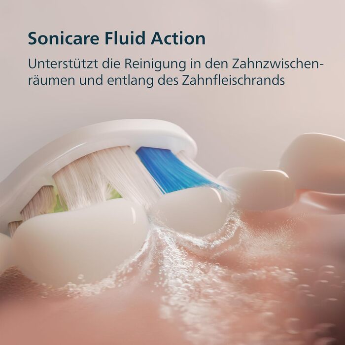 Електрична зубна щітка Philips Sonicare Series 3100 (HX4033/26) з датчиком тиску, 3 режимами інтенсивності, SmarTimer та дорожнім футляром, темно-зелена