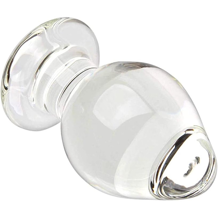 Анальний розширювач SXOVO Anapug 7,34 см - іграшка для пар, прозора, 1 шт.