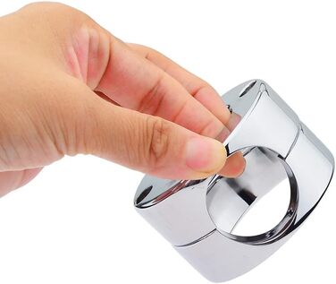 Металевий розтягувач яєчок з шестигранним ключем, важкий, для чоловіків. Розтягувач яєчок, кільце для яєчок, кільце для статевого члена, еротичні інтимні іграшки (L)