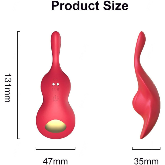 Вібратор для жінок та пар з 9 режимів та пультом дистанційного керування