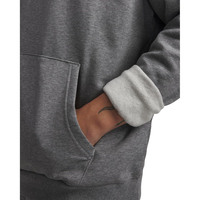 Чоловіча худі Under Armour Rival Fleece з логотипом, сіра (Castlerock Light Heather), розмір M