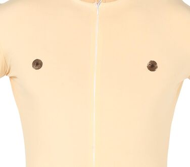 Костюм для вечірки холостяка FIESTAS GUIRCA Nackter Adam – костюм оголеного чоловіка, включає комбінезон та пеніс. Розмір M (48-50). Ідеально для карнавалу, фашинг та вечірок.