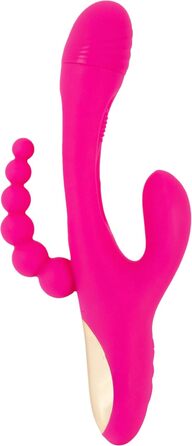 Вібратор для дорослих Sweet Smile Triple Vibe Rosa - 3,6 см