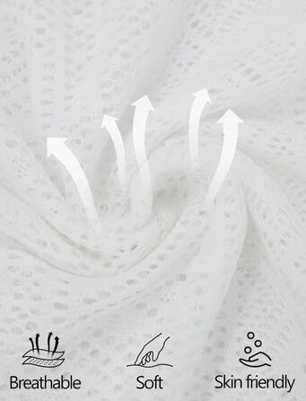 Чоловіча літня сорочка з мереживом AIEOE, прозора сітка, топ, футболка з сітки для фестивалю, 4XL, білий