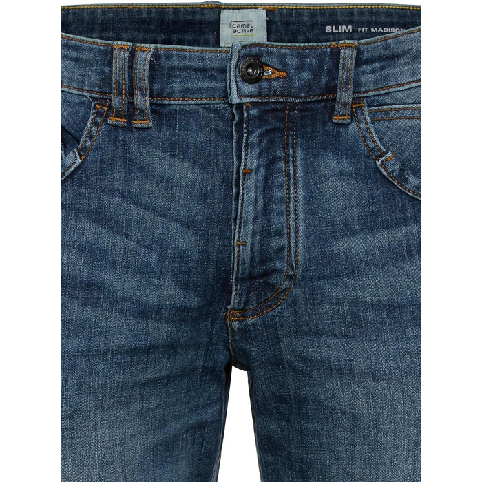 Чоловічі джинси camel active Slim Fit fleXXXactive® Dark Indigo, 33W / 34L