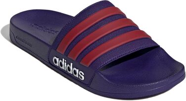 Слишовепці Adidas Adilette Shower Velcro (Collegiate Purple / Team Victory Red / Ftwr White), розмір 50 EU