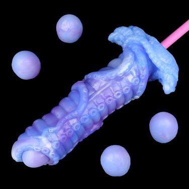 Анальний дилдо Октопус з 5 силіконовими яйцями - фантазія SM для жінок та чоловіків (SE2166)