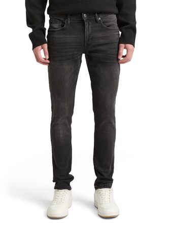 Чоловічі джинси skinny Tom Tailor Culver Denim, колір Dark Stone Black, розмір 36W/32L