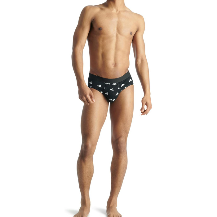 Труси чоловічі Adidas Basic Brief Sips (6 шт.) - L, Різні кольори