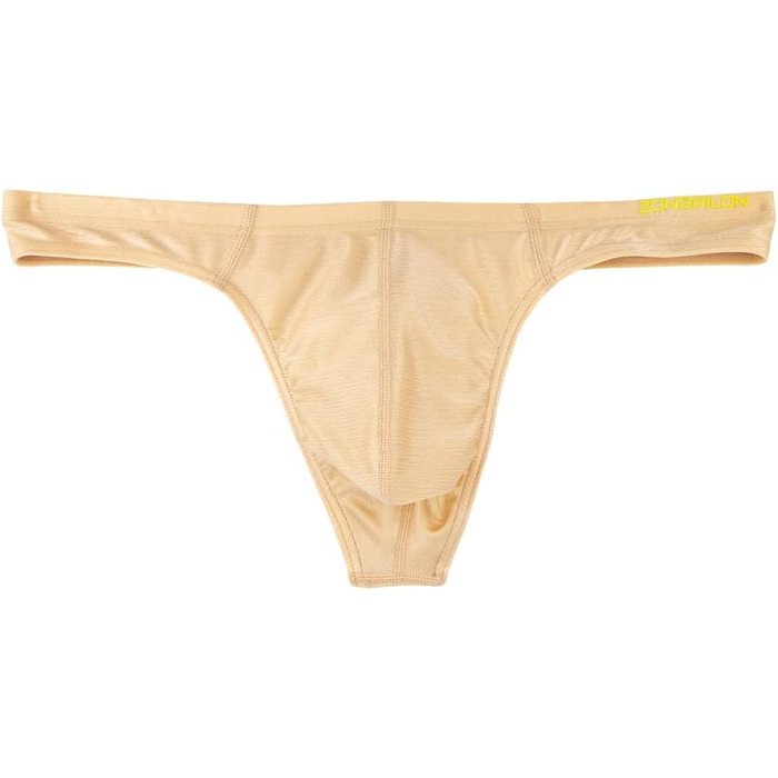 Танга чоловічі ZUOLAIYIN (L, 8 шт., Абрикосовий)