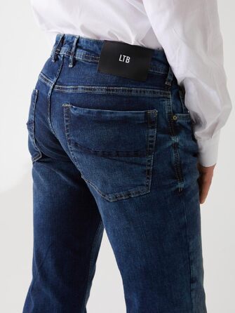 Чоловічі джинси LTB Tinman Bootcut синього кольору Blue Lapis Wash, бавовна з еластаном (W44 / L30)