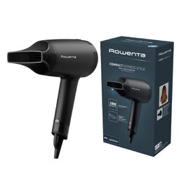 Фен для волосся Rowenta Express Style CV1801, 1900 Вт, з концентратором та функцією холодного повітря, чорний