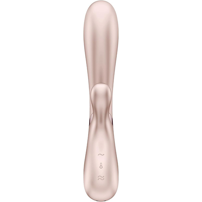 Вібратор Satisfyer Hot Lover Connect App | Bluetooth, водонепроникний (IPX7), для жінок | Силікон, сріблястий